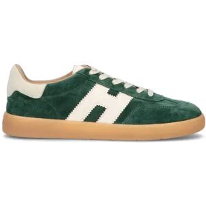 Hogan Sneaker uomo verde in suede PETROLIO 43