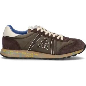 Premiata Sneaker uomo marrone in pelle MARRONE 42