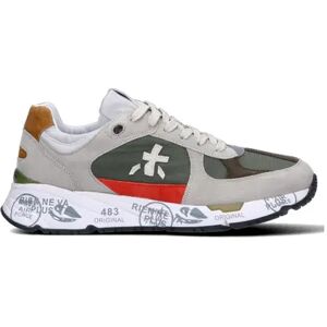 Premiata Sneaker uomo grigia/verde militare GRIGIO 45