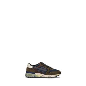 Premiata Sneaker uomo verde militare/blu in pelle MILITARE 44