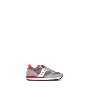 Saucony Sneaker uomo grigia/rossa in suede 43