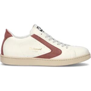 Valsport TOURNAMENT Sneaker uomo bianca/rosa in suede BIANCO 45