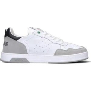 WOMSH Sneaker uomo bianca/grigia in pelle 45