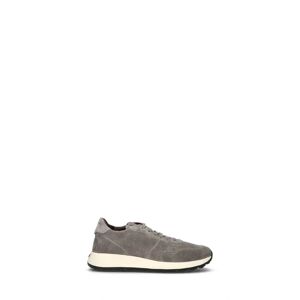 TODS Sneaker uomo grigia in suede GRIGIO 42