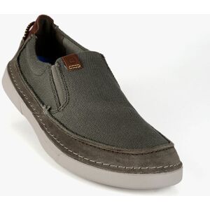 Clarks Gerels Step Scarpe a mocassino da uomo Mocassini uomo Verde taglia 40