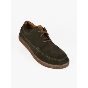 Clarks HODSON MOC Scarpe stringate da uomo in pelle scamosciata Mocassini uomo Verde taglia 42