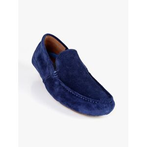 Clarks Markman Plain Mocassini uomo in pelle scamosciata Mocassini uomo Blu taglia 41