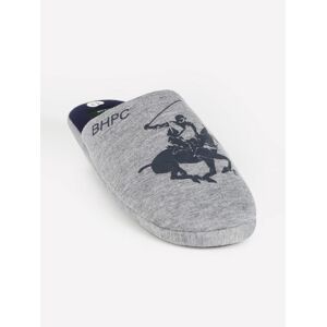 Polo Club Pantofole uomo in felpa Pantofole uomo Grigio taglia 42