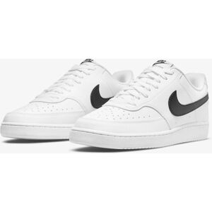 Nike Scarpe Sneakers UOMO Court Vision Low Next Nature Bianco Vera pelle