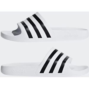 adidas Ciabatte Sandali Mare Piscina UOMO Adilette Aqua Bianco Nero