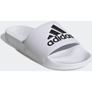 adidas Ciabatte Sandali Mare Piscina UOMO ADILETTE SHOWER Big logo Bianco