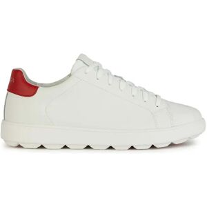 Geox Sneakers Bianche Uomo BIANCO/ROSSO 40