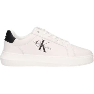 Calvin Klein Sneakers Bianche Uomo BIANCO/NERO 40