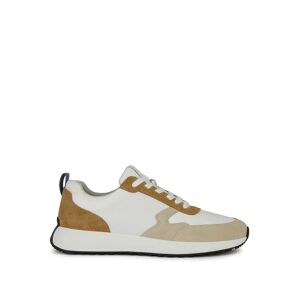 Geox Sneakers Bianche Uomo TAUPE/BIANCO 40