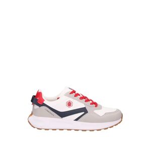 Lumberjack Sneakers Bianche Uomo BIANCO/NAVY 40