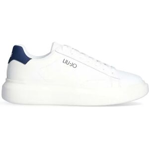 Liujo Sneakers Bianche Uomo BIANCO/BLU 44