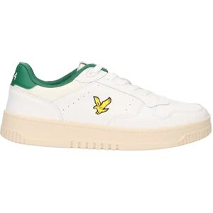 Lyle & Scott Sneakers Bianche Uomo BIANCO/VERDE 40