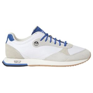 North Sails Tailer Cover - sneakers - uomo White/Blue 43