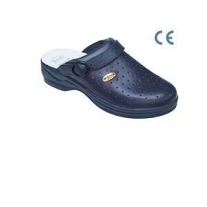 Scholl's Dr. Scholl New Clog Bonus Fori Pelle Blue Navy n°39