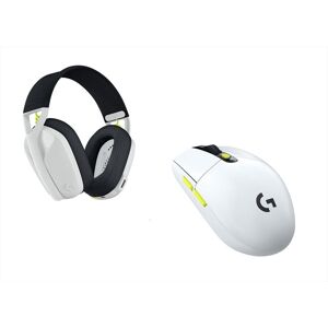 Logitech Wireless Gaming Combo-bianco