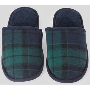 Intimissimi Pantofola Tartan Verde Uomo Blu Taglia TU