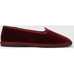 Scarosso Valentino Bordeaux Velluto - Uomo Slippers Bordeaux - Velluto 40