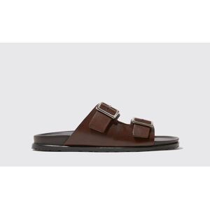 Scarosso Enea Moro - Uomo Sandali Brown - Calf 41,5