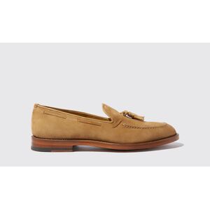 Scarosso William Tan Suede - Uomo Mocassini Tabacco - Camoscio 44