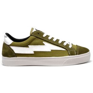 Sanyako Thunderbolt Classic Military Bianco Sneakers Uomo EUR 42