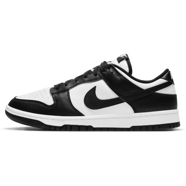 nike scarpa  panda dunk low retro - uomo - bianco