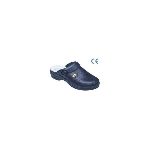 scholl's dr. scholl new clog bonus fori pelle blue navy n°40