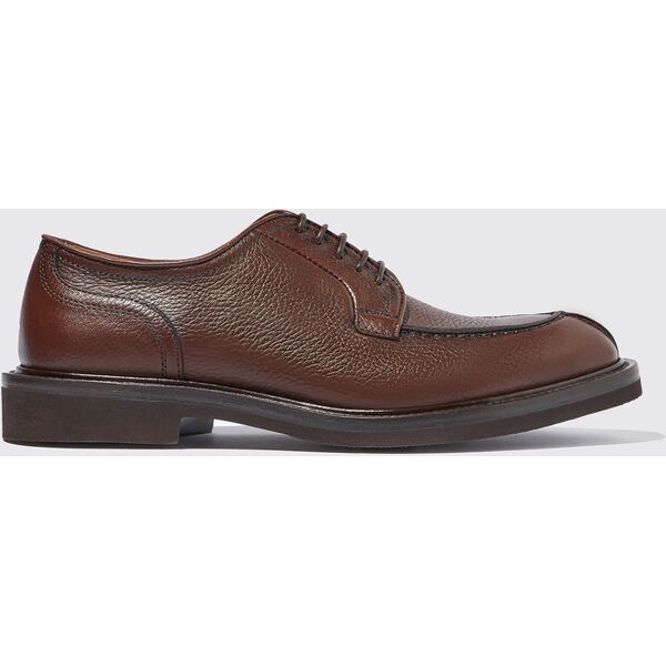 scarosso mario brown - uomo mocassini & scarpe basse brown - calf 41,5