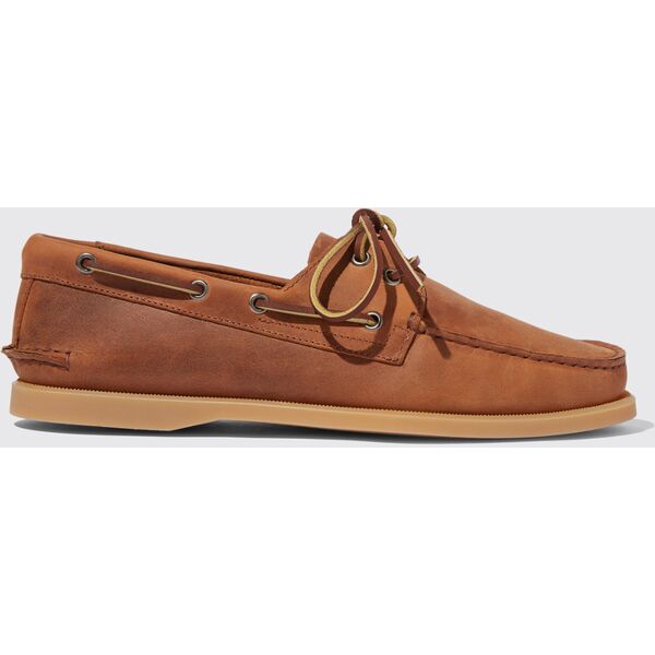 scarosso jude cognac nubuck - uomo scarpe da barca cognac - nabuk 41,5