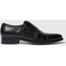 Scarosso Firenze - Uomo Monk Strap Nero - Vitello 42.5