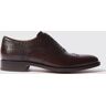 Scarosso Philip Brown - Uomo Scarpe Oxford Marrone - Vitello 41,5