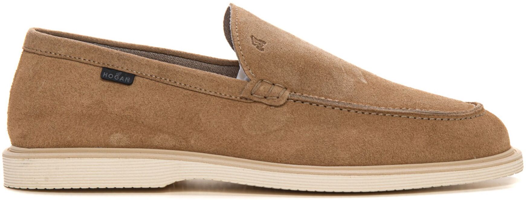 Hogan Mocassino in camoscio Beige Uomo 8