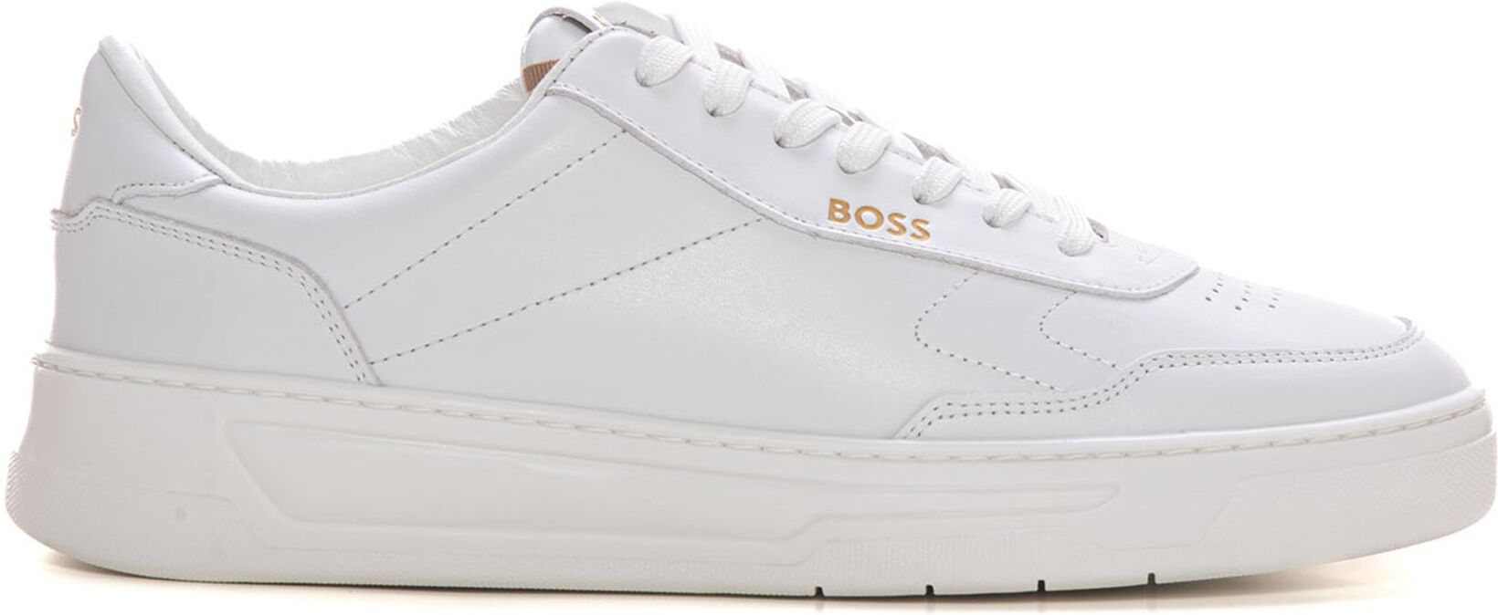 Boss Sneakers in pelle con lacci BALTIMORE-TENN-LTL Bianco Uomo 42