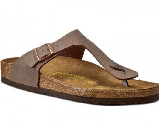 Natural Look Birkenstock Gizeh Mocca 44