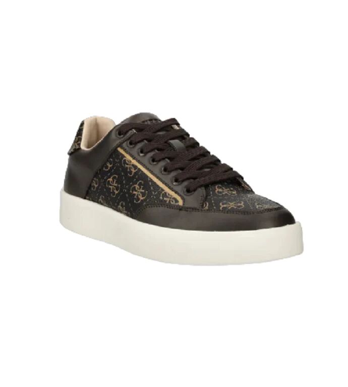 Guess Scarpa Uomo Art. Fm8pag Lea12 BLACKBROWNOCRA