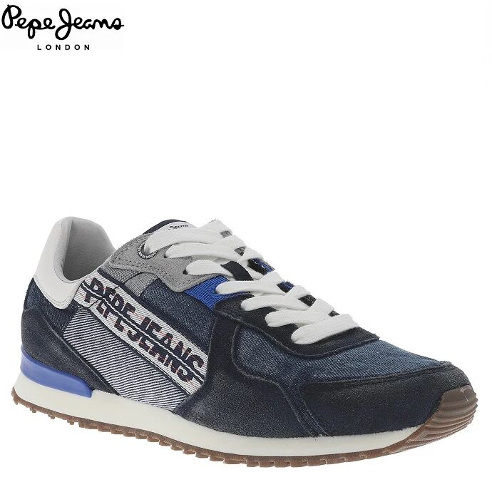 PEPE JEANS Scarpe Uomo Art Pms30623 559 Colore Foto Misura A Scelta BLU 44