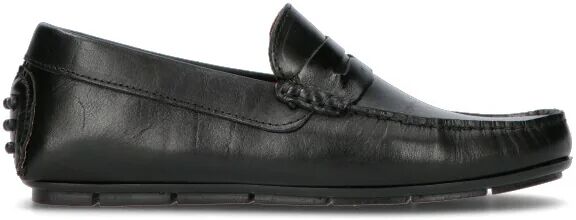 MEZZETINTE Mocassino uomo nero in pelle NERO 40