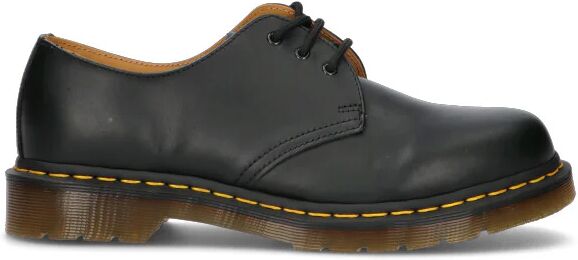 Dr Martens Stringata uomo nera in pelle NERO 42