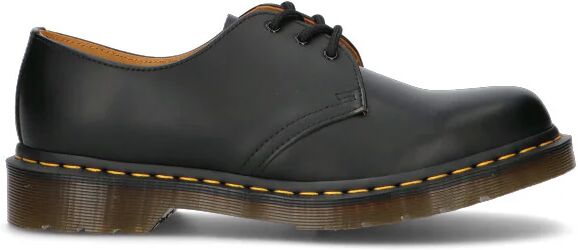 Dr Martens Stringata uomo nera in pelle NERO 46