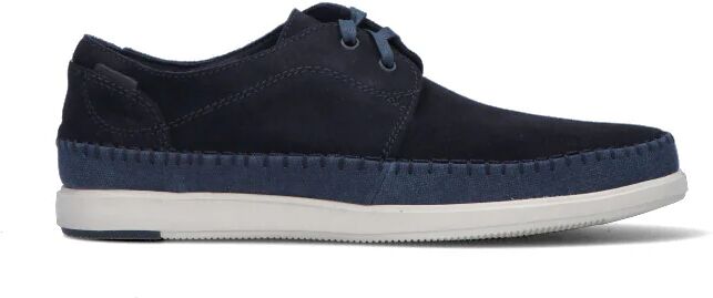 Clarks Stringata uomo blu in suede BLU 43