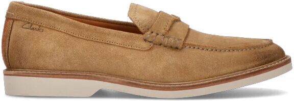 Clarks Mocassino uomo beige in suede BEIGE 43