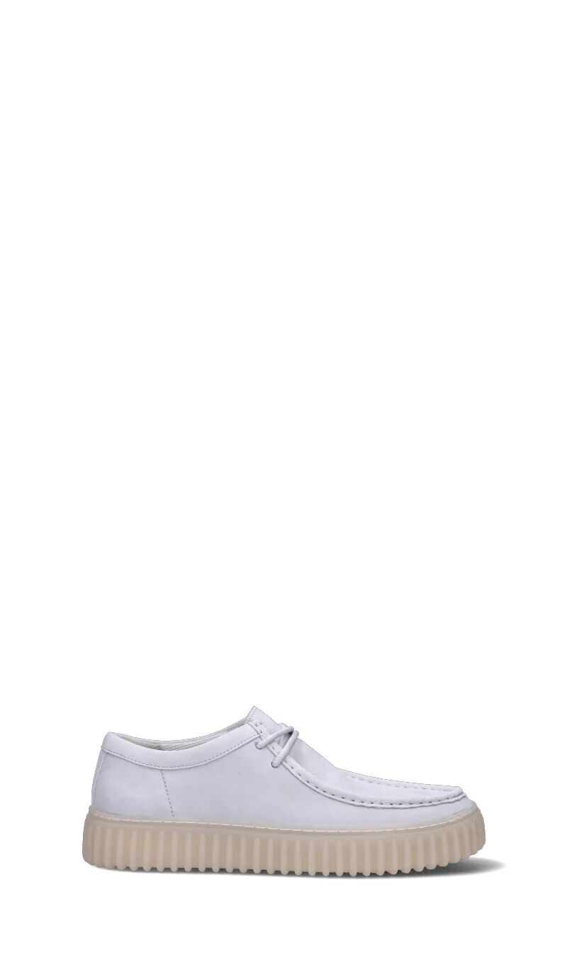 Clarks SNEAKERS UOMO BIANCO BIANCO 44