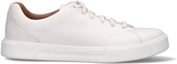 Clarks Sneaker uomo bianca in pelle BIANCO 44