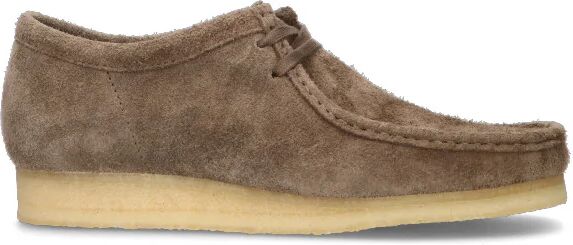 Clarks Stringata uomo grigia in suede GRIGIO 44