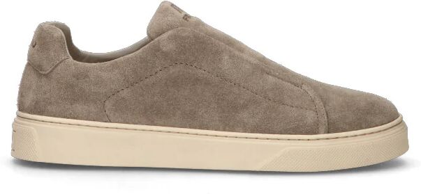 FRAU Sneaker uomo grigia in suede GRIGIO 43