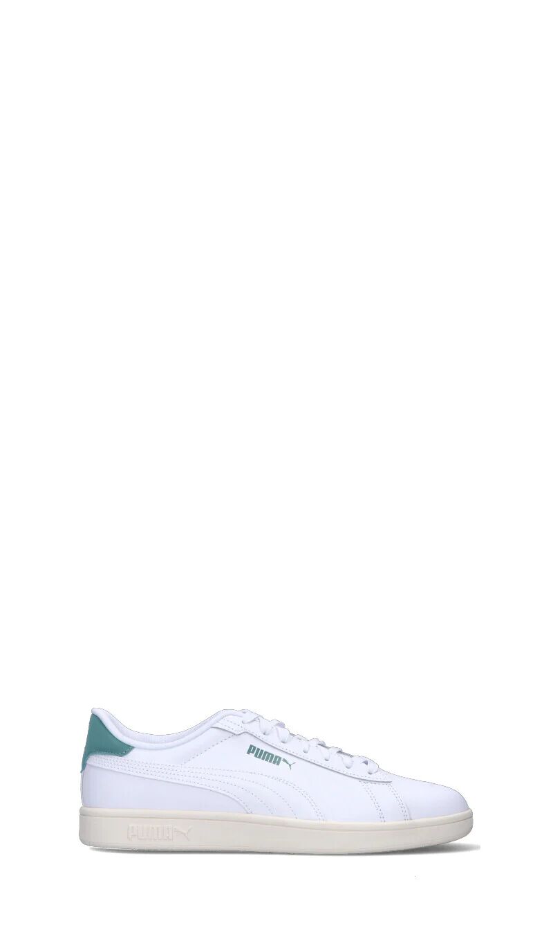 Puma SMASH 3.0 L Sneaker uomo bianca/verde in pelle 44